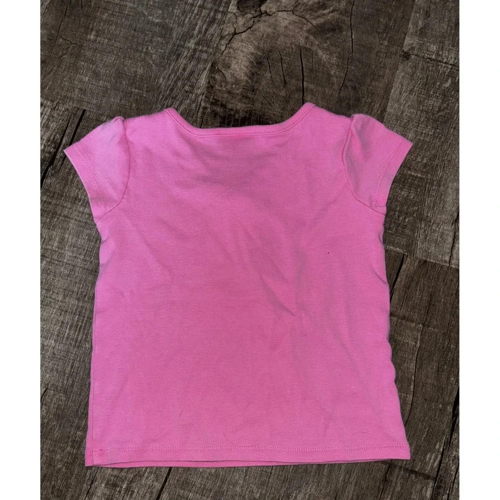 Gymboree Girls 3T Easter Outfit Pink Bunny Egg Basket Shirt and Leggings Set